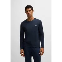 BOSS Langarmshirt Mix&Match LS-Shirt R mit BOSS Stickerei auf der Brust
