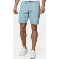 Indicode Jeansshorts Herren Page Jeans Shorts Herrenshorts 5-Pocket-Shorts aus Stretch Denim