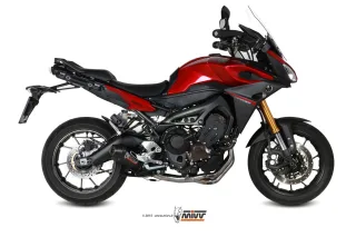 Sport Auspuff Komplettanlage MIVV Oval Carbon Yamaha Tracer 900 /GT Bj.2015-2020 EURO-3/EURO-4 +ABE