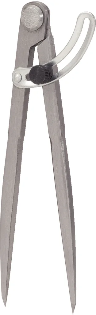 KS Tools Spitzzirkel mit Stellbogen - 300.0417
