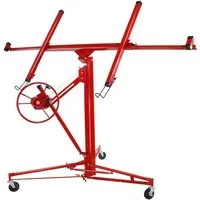CCLIFE Plattenheber Plattenheber Klappbar für Trockenbau Rigipsplatten XXL Höhe 140-350 cm, -]