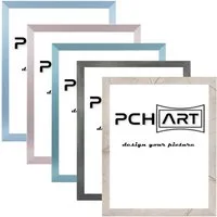 PCH[art] Bilderrahmen Rahmen New Alaya, In 5 Modernen Farben, Größe: 10x15 bis 90x120 cm, für 1 Bilder, Leiste mit hochwertiger Folie ummantelt
