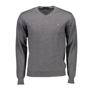 Merino-Wolle V-Ausschnitt Pullover
