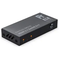 FeinTech HDMI-Splitter SW210, Bi-direktionaler HDMI-Switch 2 In 1 Out, 1 In 2 Out, 4K 120Hz 8K VRR
