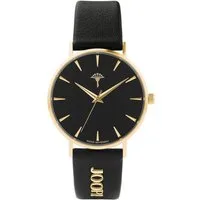 JOOP! Quarzuhr 2028263, Armbanduhr, Damenuhr, analog, Lederarmband
