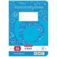 Herlitz Schulheft Herlitz Hausaufgabenheft / DIN A5 / 48 Blatt