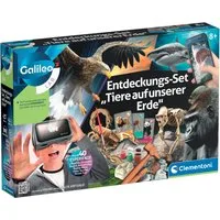 Clementoni® Experimentierkasten Galileo Lab, Entdeckungs-Set, Tiere auf unserer Erde, Made in Europe