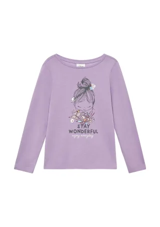 s.Oliver - T-Shirt lila - Gr. - 98