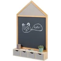 MUSTERKIND® Wandtafel Juncus, natur/warmgrau