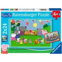 Ravensburger Puzzle Partyzeit!, 48 Puzzleteile, 2x24 Teile, Made in Europe