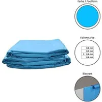 Waterman Poolinnenhülle Poolfolie Ersatzfolie Rundbecken 360x90cm - Dicke, 0,4 mm Stärke, für rund, (1-St), overlap