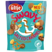 UELTJE Knabberei, ültje Swavy Salted Caramel Snackmix mit Karamell und Schokolade 140g