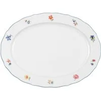 Seltmann Weiden Servierplatte Seltmann Weiden Sonate Nostalgie Servierplatte oval 31x23cm, Porzellan, (Packung)
