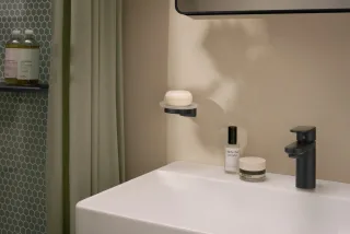 Hansgrohe Seifenschale AddStoris S Mattschwarz,41766670 41766670