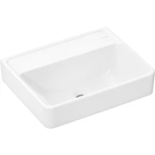 hansgrohe Xanuia Q Handwaschbecken 61145450 500x390mm, ohne Hahnloch und Überlauf, weiß SmartClean