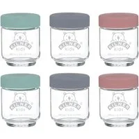 KILNER Aufbewahrungsdose Babygläser 190 ml 6er Set (Set, 6 St)