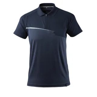 MASCOT Polo-Shirt mit Brusttasche ADVANCED Schwarzblau 4XL - 17283-945-010-4XL