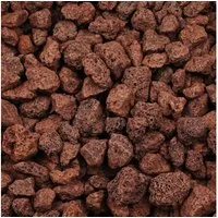 GarPet Lavasteine Lavasteine 20L Garten Lavagranulat Aquarium Lavastein Grill Lava Rot