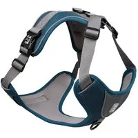 DUVO+ Hunde-Geschirr Duvoplus EXPLOR Ultimate Fit No-Pull-Geschirr - petrol blue Maße: XS