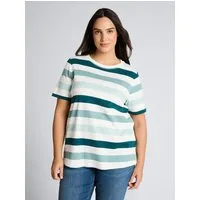 TOM TAILOR PLUS T-Shirt T-Shirt Plus Size - T-Shirt aus Baumwolle