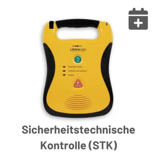 Sicherheitstechnische Kontrolle (STK) für Defibtech Defibrillatoren - postalisch