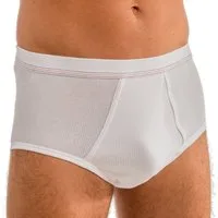 HERMKO Slip 3248 mit Eingriff, Bio-Baumwolle, Doppelripp, breiter Weichbund, körpernah