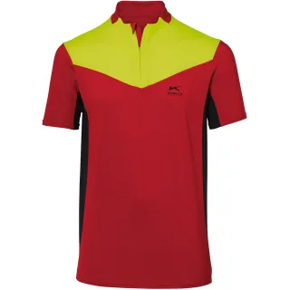 KÜBLER FOREST Funktionsshirt rot/warngelb S - 5050 6242-5634-S
