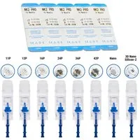 P-Beauty Cosmetic Accessories Dermaroller Derma Pen Microneedling Gerät Nadeln Nadelpatronen F8S
