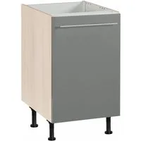 OPTIFIT Spülenschrank Bern 50 cm breit, mit 1 Tür, mit höhenverstellbaren Füßen, mit Metallgriff