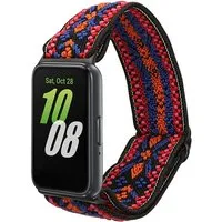 kwmobile Armband für Samsung Galaxy Fit 3 Smartwatch, 1-tlg., Nylon Fitnesstracker Sportarmband Band - Innenmaße von 14 - 22 cm