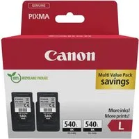 Canon Druckerpatrone Original Canon PG-540L Black (5224B020) TwinPack Tintenpatrone