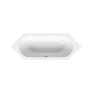 6-Eck-Badewanne BetteStarlet 2040000 188 x 70 x 42 cm, weiss