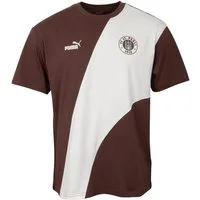 FC St. Pauli T-Shirt FC St. Pauli - PUMA T-Shirt 'ftblCulture+' 2024/25 - braun