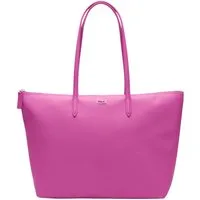 Lacoste Henkeltasche Damen Handtasche Lederimitat