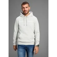 DELMAO Kapuzensweatshirt Langarm, lockere Passform, mit Print, mit Kapuze
