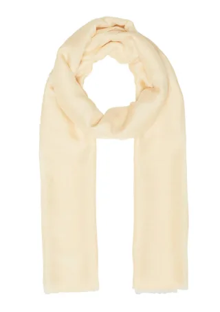 s.Oliver Red Label - Unifarbenes Tuch beige/gelb - Gr. - ONE SIZE