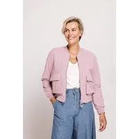 Zhrill Blouson ZHJULIE CORDUROY lässiger Stil, mit Cord und floralem Muster, bequeme Passform