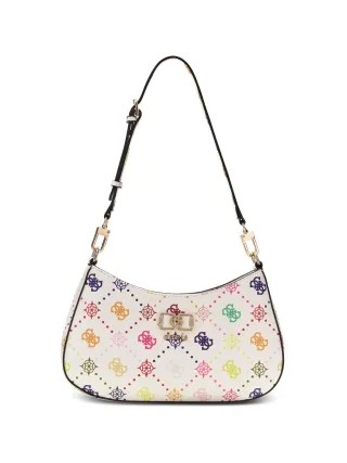 Guess Accessories - EMELIE LOGO TOP ZIP SHLDR BAG MULTI LOGO