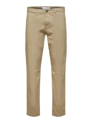 Selected - Slim Fit Flex Chino beige - Gr. - 34