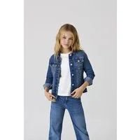 KIDS ONLY Jeansjacke KONSARA in klassischer, leicht verkürzter Form und cooler dunkler Waschung