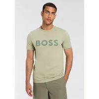 BOSS ORANGE T-Shirt Thinking (1-tlg) Rundhalsausschnitt, Regular Fit, großer Logodruck