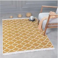 Jimri Teppich Kelim Teppich Wohnzimmer Schlafzimmer Küche, Badezimmer Läufer Flur, Rechteckig, Wendeteppich