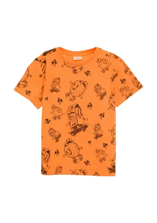 s.Oliver - T-Shirt orange - Gr. - 98