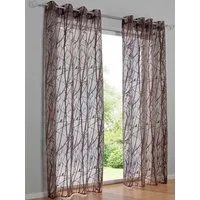heine Gardine Dekostore (1 St), Multifunktionsband, transparent, Fensterdekoration