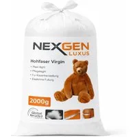 NEXGEN Luxus Kissenfüllung Füllwatte Polyester Füllung Hohlfaserfüllung für Kissen & kuscheltiere, Decken, Sofas, Plüschtiere, Sitz- & Nackenkissen, Teddybären