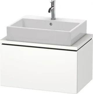 Duravit L-Cube Konsolenwaschtischunterbau wandhängend Weiß Supermatt 720x477x400 mm - LC580108484 LC580108484