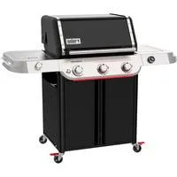 Gasgrill Genesis E-335W schwarz/edelstahl, 18,76 kW, mit Sear Zone und Seitenkocher, Modell 2026
