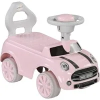 AIYAPLAY Rutscher Kinderfahrzeug mit Lenkrad Hupe Kippschutz, (Kinderrutschauto, 1-tlg., Rutscherfahrzeug), Rutscher für Kinder, rosa