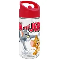 Geda Labels GmbH Trinkflasche Tom & Jerry, Rot, 450ml, nicht spülmaschinengeeignet