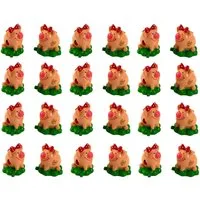 Geschenkestadl Dekofigur 24 Stück Mini Glücksschweinchen Glücksschwein Glücksbringer Figuren (24 St)